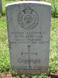 Dar Es Salaam War Cemetery - Rowsell, William Wyatt